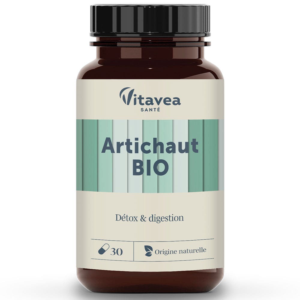 Vitavea Santé Nutri'sentiels Alcachofa Bio Detox y Digestión 30 cápsulas
