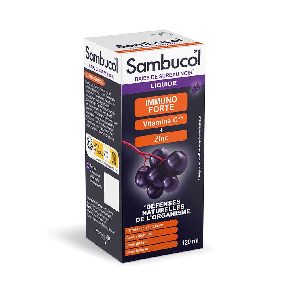 Sambucol Inmuno Forte Esenciales 120 ml