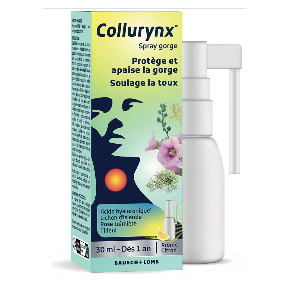 Bausch&Lomb Collurynx spray para garganta 30 ml