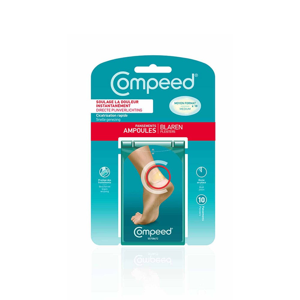 Compeed Apósitos para ampollas medianas x10