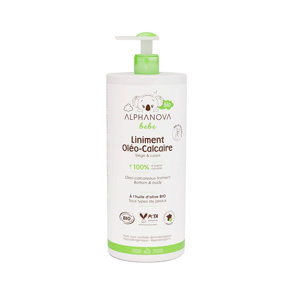 Alphanova Bebé Liniment oleocalcáreo bio 900 ml