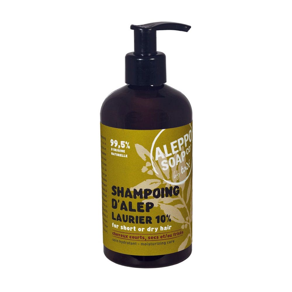 Tadé Champú de Laurel de Alepo 10% (en francés) Cabello corto, seco o rizado 300 ml