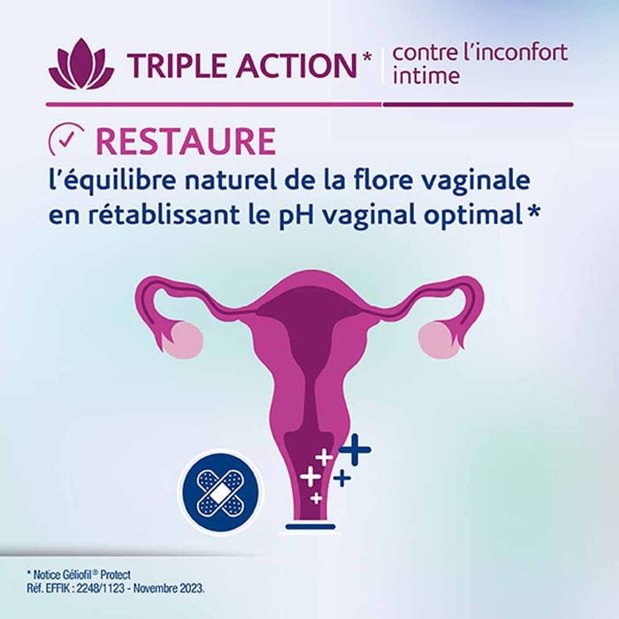 Effik Gel vaginal Geliofil Protect 7x5ml - Main Image