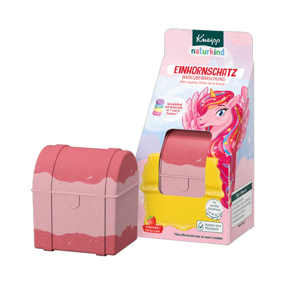 Kneipp Baño Baño efervescente sorpresa tesoro unicornio 240 g