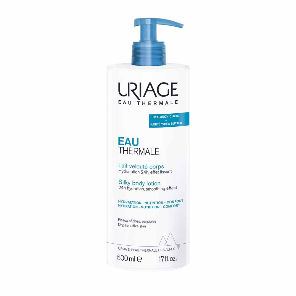 Uriage Agua termal e hidratación Leche corporal aterciopelada 500 ml