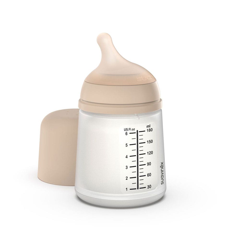 Suavinex Zero Zero Biberón anticólicos para lactancia 180 ml
