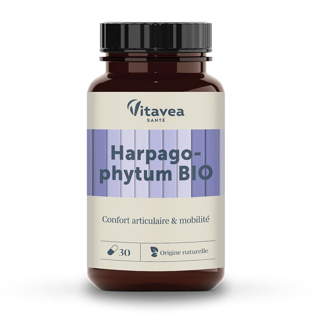 Vitavea Santé Nutri'sentiels Harpagophytum ecológico Confort Articular 30 cápsulas