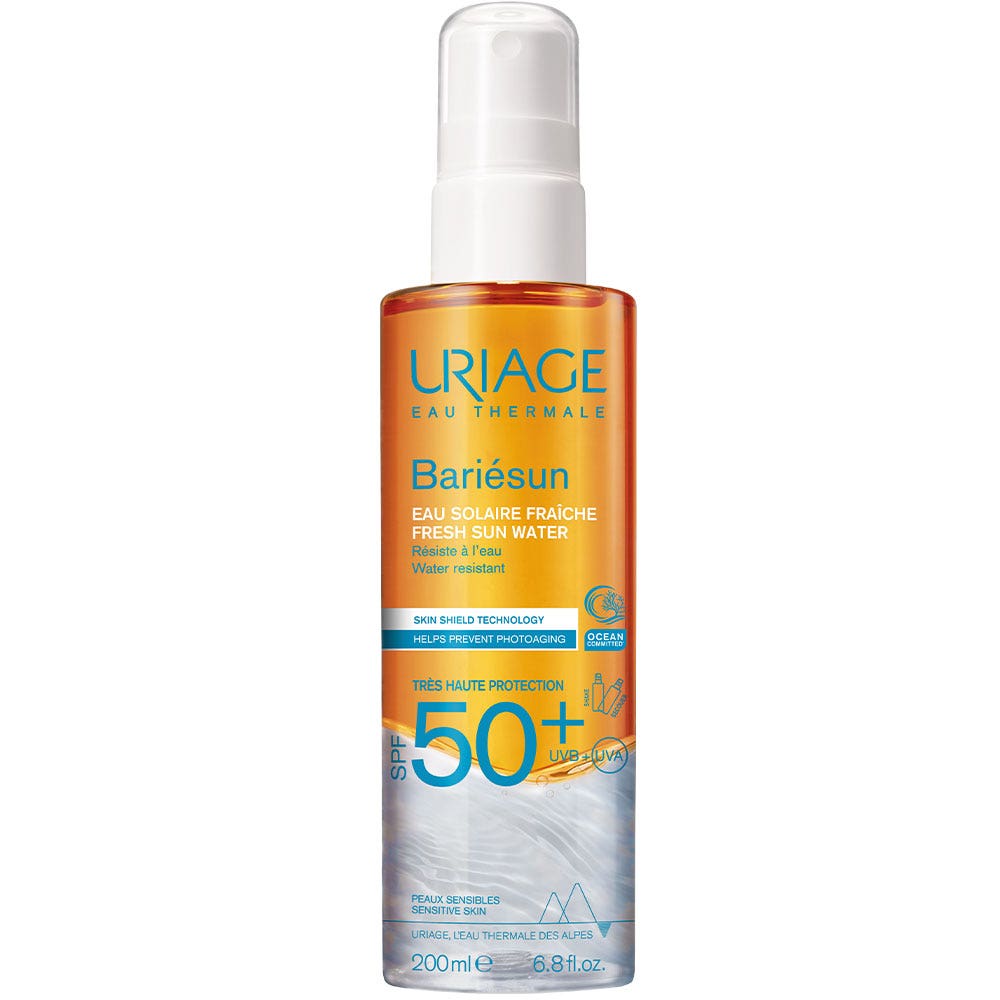 Uriage Bariésun Agua solar fresca SPF50+ 200 ml