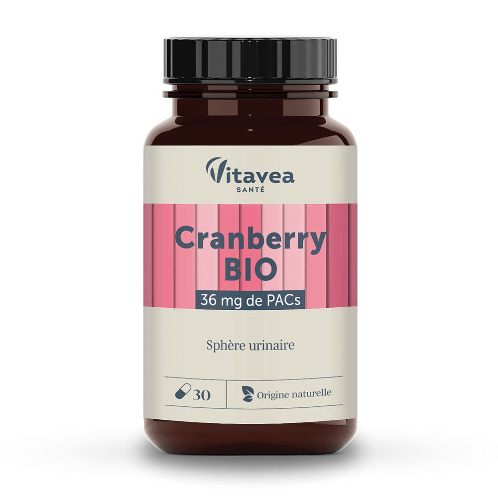 Vitavea Santé Nutri'sentiels Cramberry bio esfera urinaria 20 cápsulas