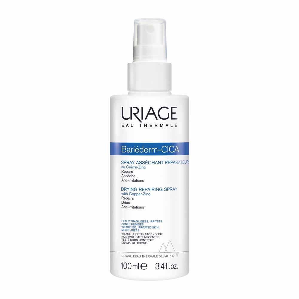 Uriage Bariéderm-Cica Spray secante reparador pieles frágiles e irritadas 100 ml