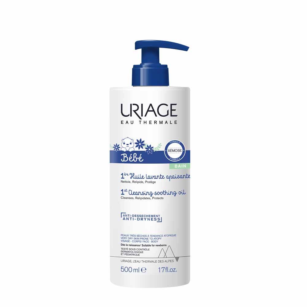 Uriage Bebé 1er Aceite Limpiador Calmante Bebé 500ml