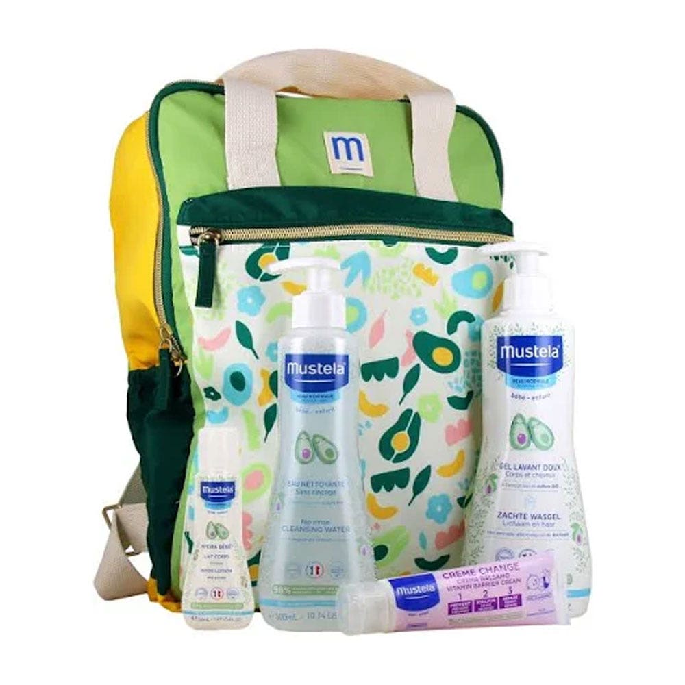 Mustela Mochila los imprescindibles de bebé