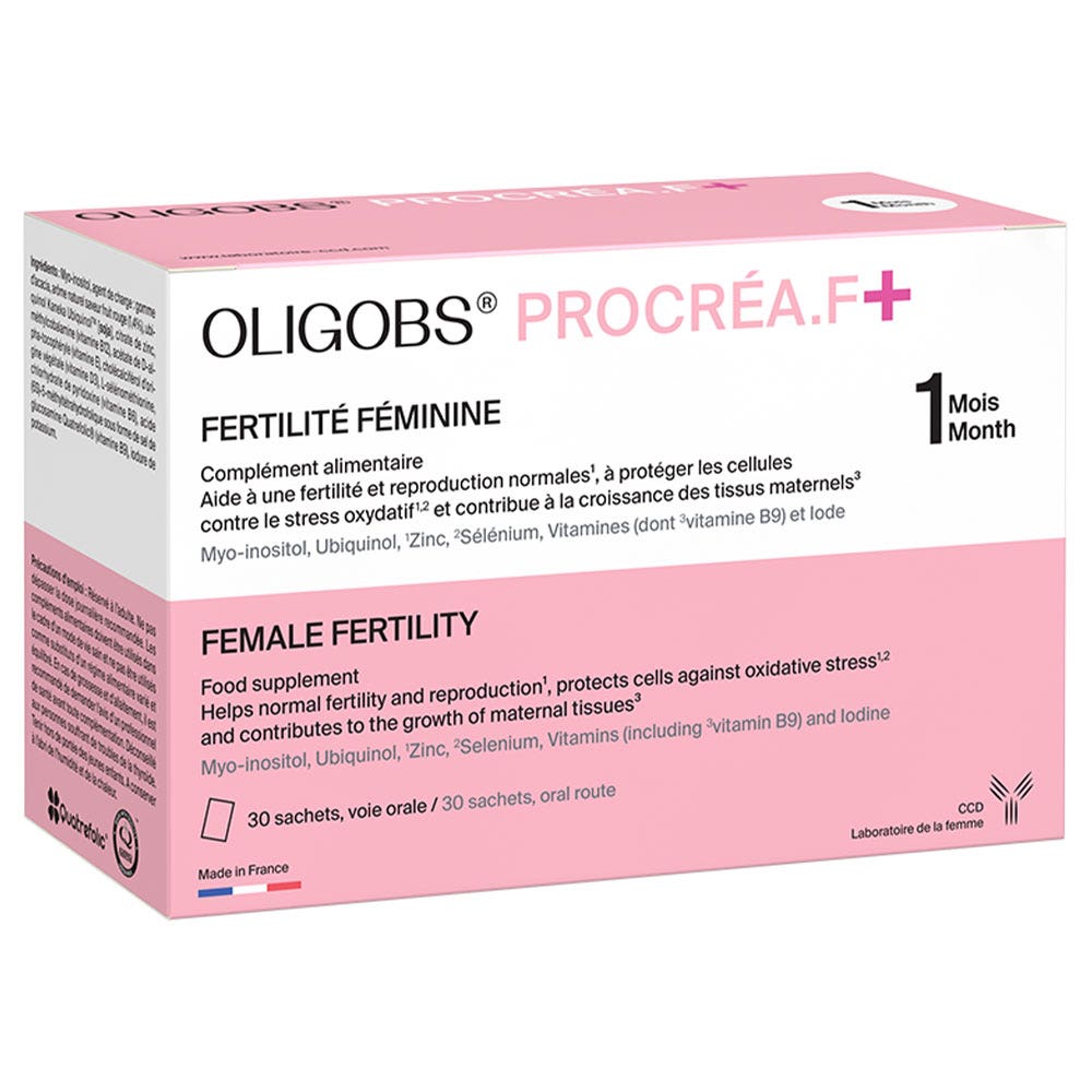 Ccd Oligobs Procréa F+ fertilidad femenina 30 sobres