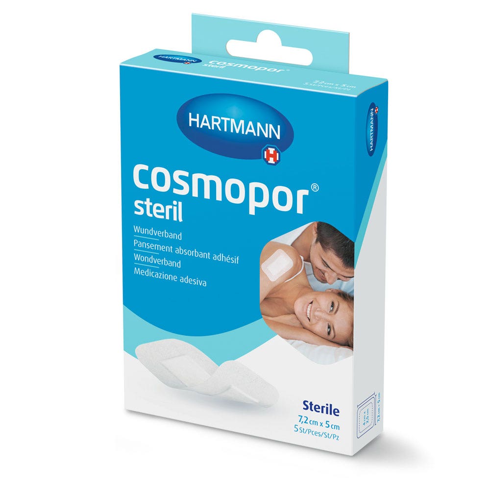 Hartmann Cosmopor Apósito abosrbente adhesivo estéril x5