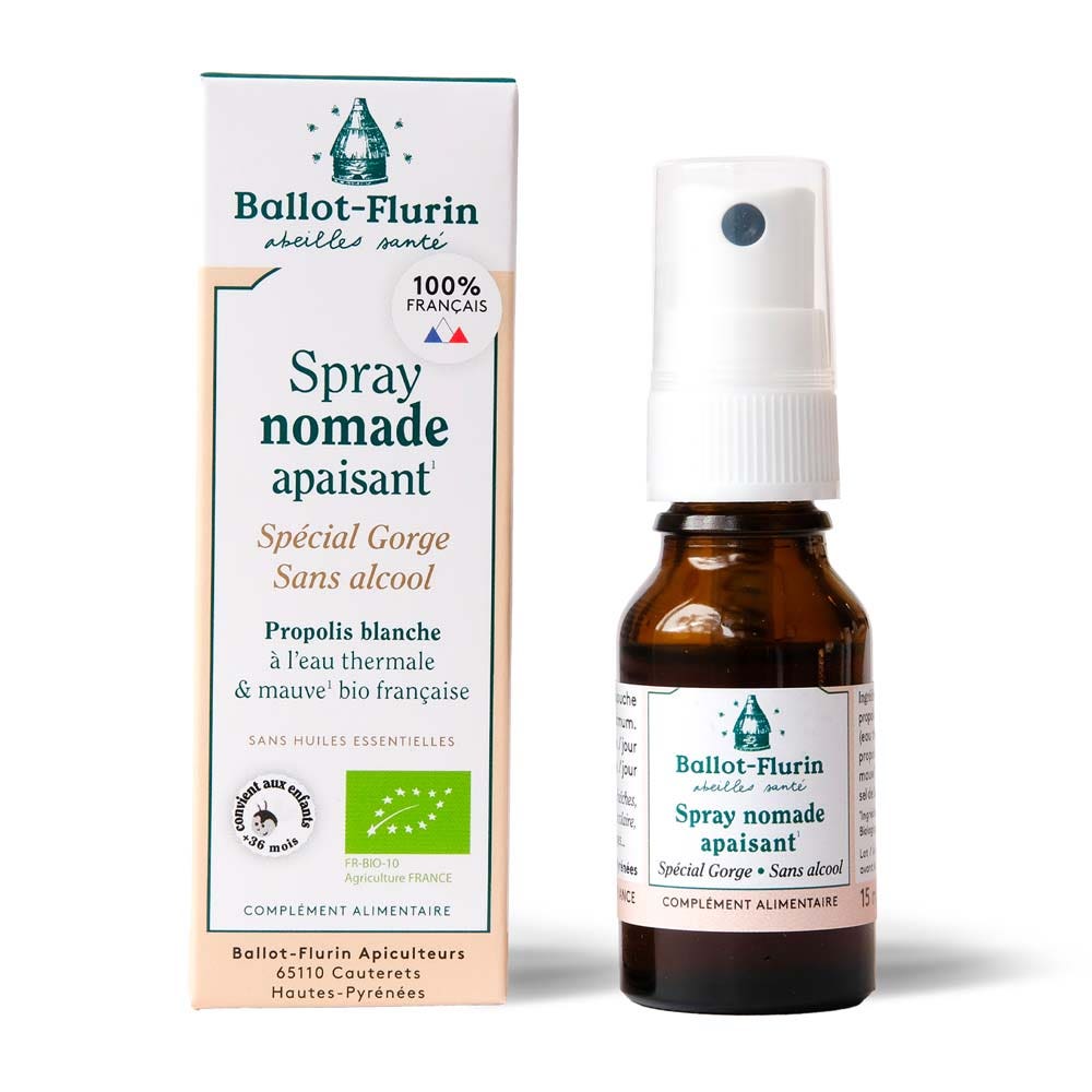 Ballot-Flurin Spray nómada calmante garganta 15 ml