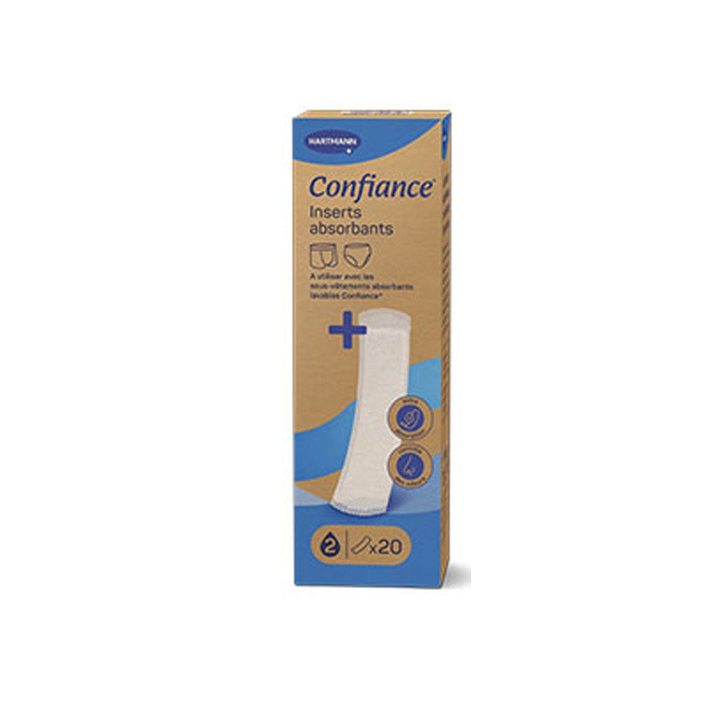 Hartmann Confiance Plantillas absorbentes para ropa interior lavable x20