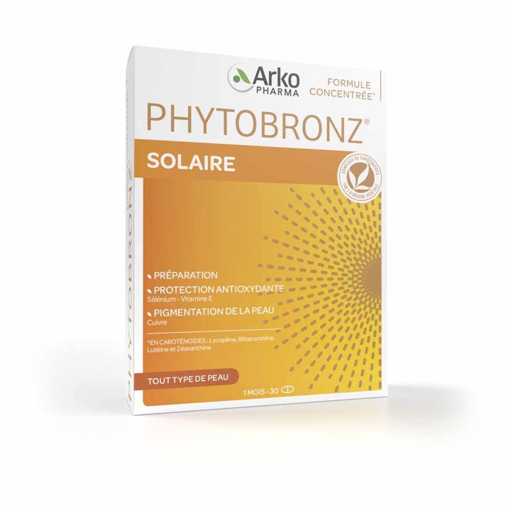 Arkopharma Phytobronz Solar 30 cápsulas - Easypara