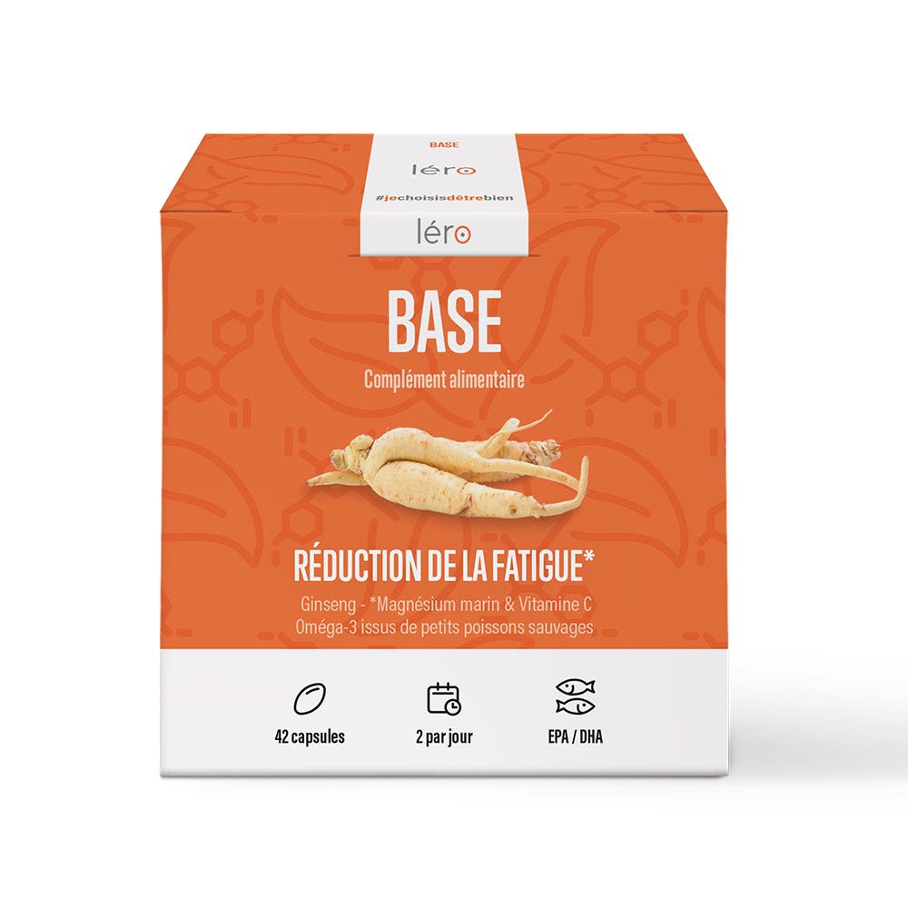 Lero Base reducir el cansancio 42 cápsulas