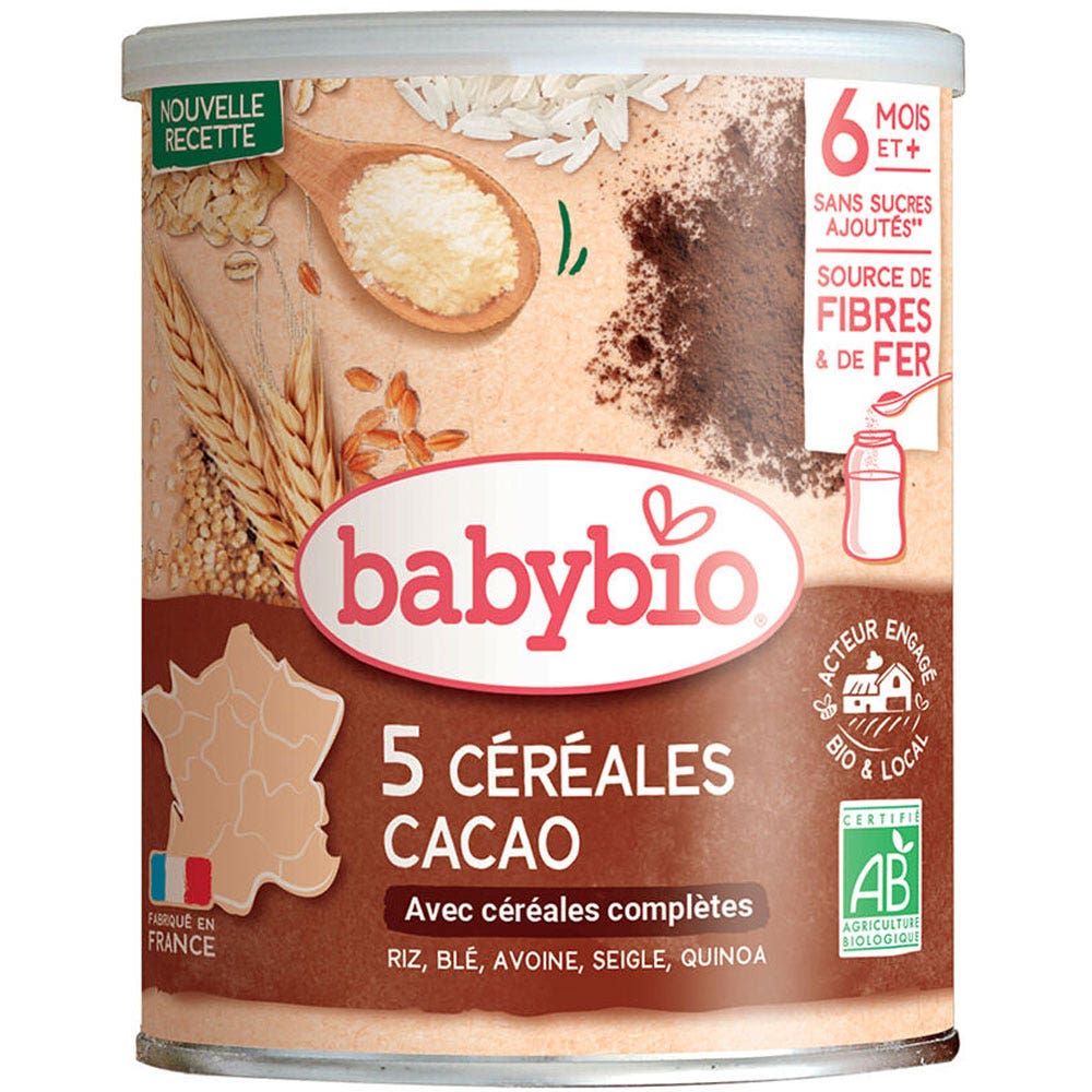 Babybio Cereales bio a partir de 8 meses 220 g