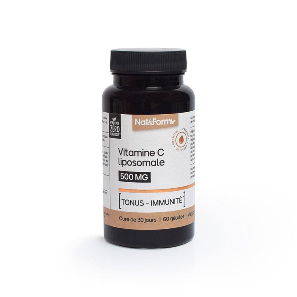 Nat&Form Vitamina C liposomal x60 cápsulas vegetales