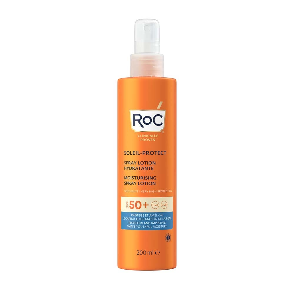 Roc Soleil Protect Spray Locion Hidratante Spf50+ Corps 200ml