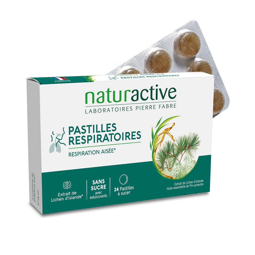 Naturactive Comprimidos respiratorios 24 comprimidos masticables