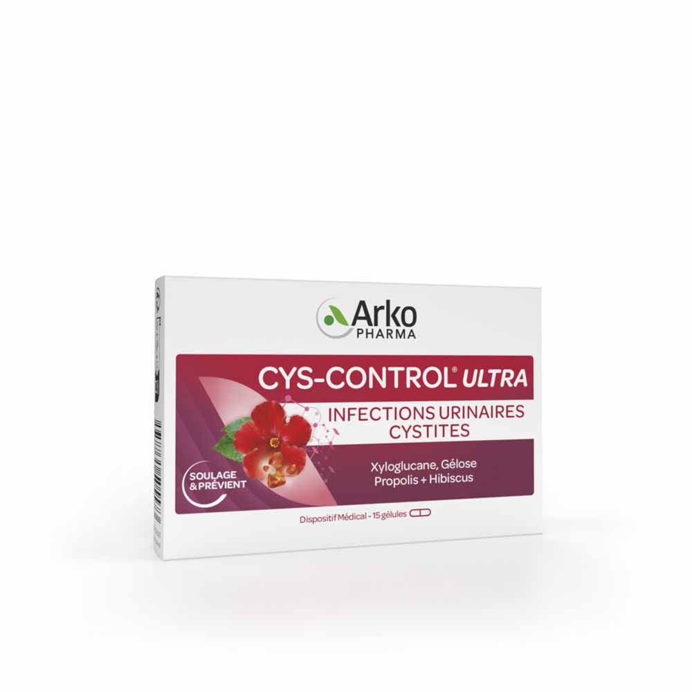 Arkopharma Cys-Control Ultra Infecciones urinarias Cistitis 15 gélules
