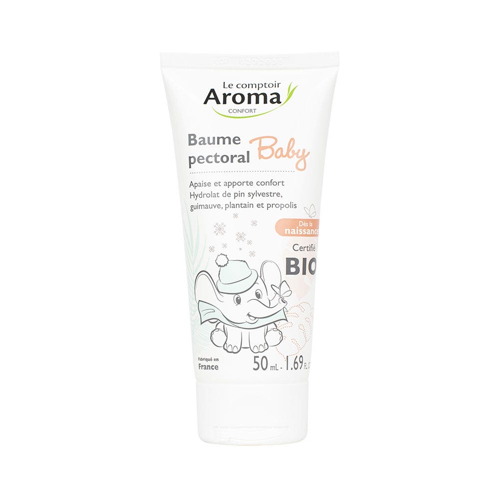Le Comptoir Aroma Bálsamo pectoral baby bio 50 ml