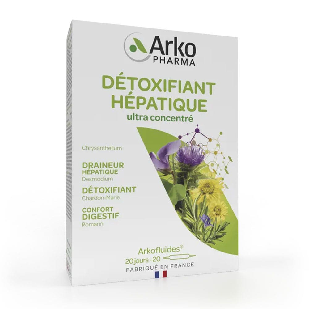 Arkopharma Arkofluidos Desintoxicante hepático ultraconcentrado
