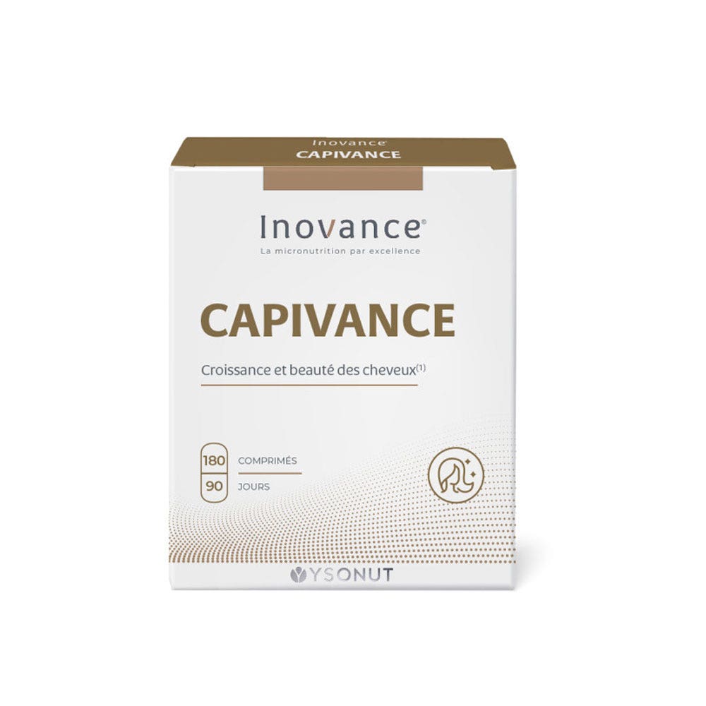 Inovance Capivance nutrición cabello y uñas 180 comprimidos