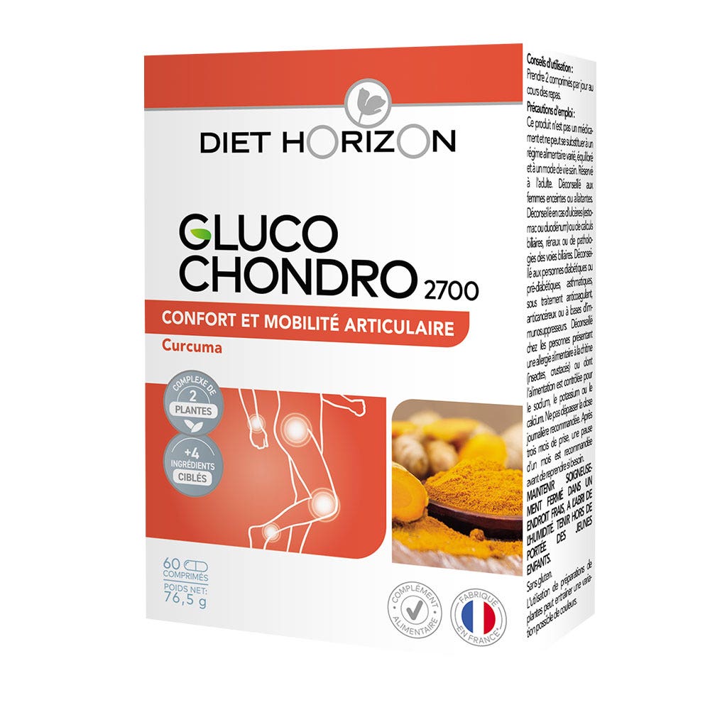 Diet Horizon Gluco Chondro 2700 60 comprimidos