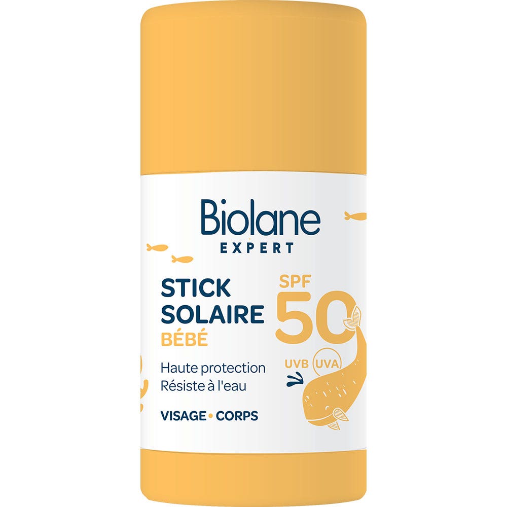 Biolane Experto Stick Solar SPF50 Bebé Cara y cuerpo 20 ml