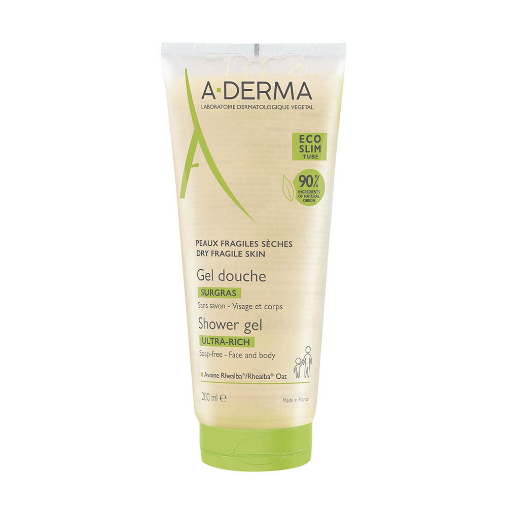 A-Derma Avena Rhealba Gel de ducha surgras 200 ml