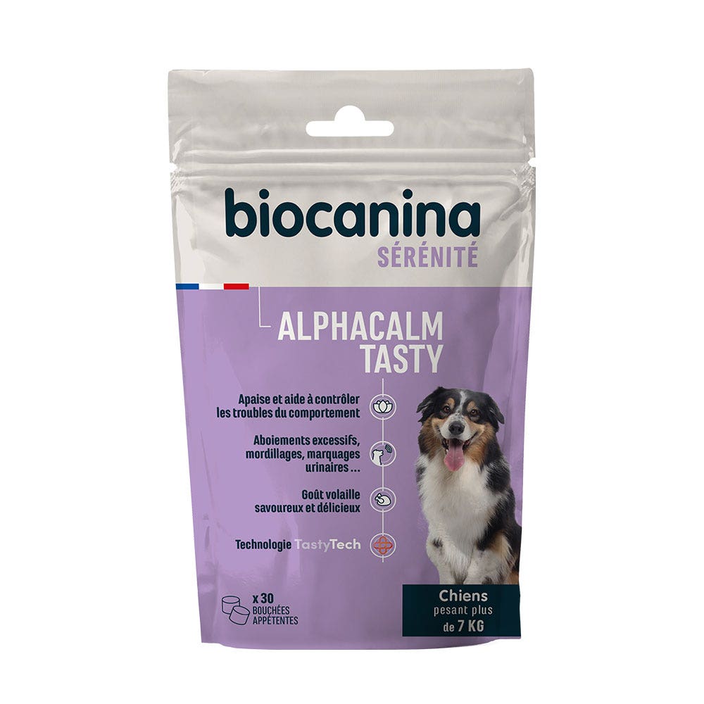 Biocanina Serenidad Alphacalm Tasty para perros x30 bocados