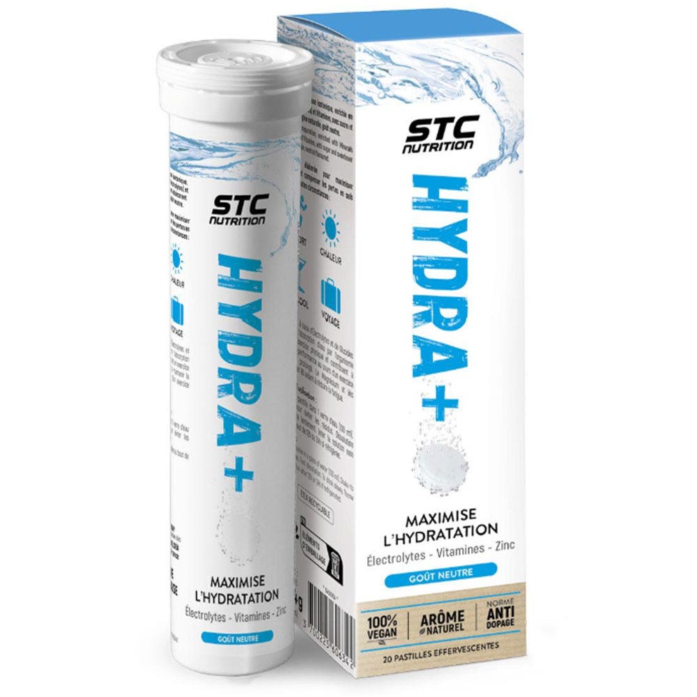 Stc Nutrition Hydra+ sabor neutro 20 comprimidos efervescentes