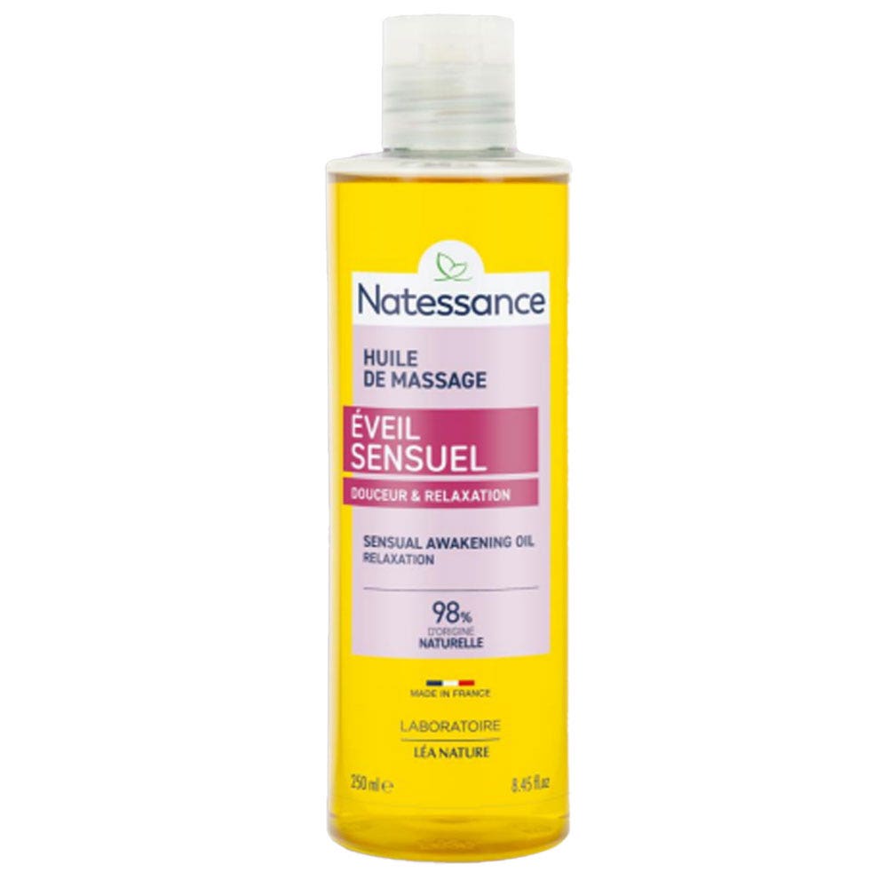 Natessance Aceite de masaje despertar sensual suavidad y relajación 250 ml