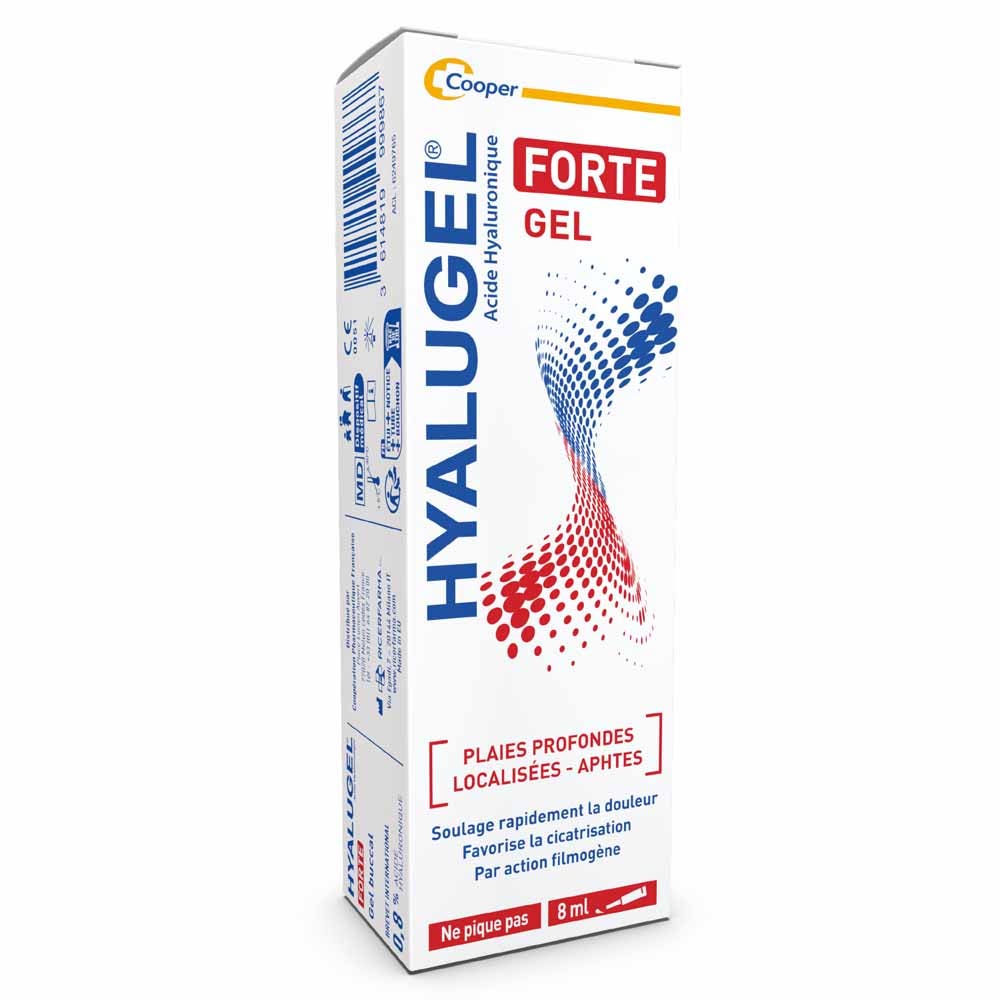 Hyalugel Gel bucal para heridas profundas localizadas 8 ml