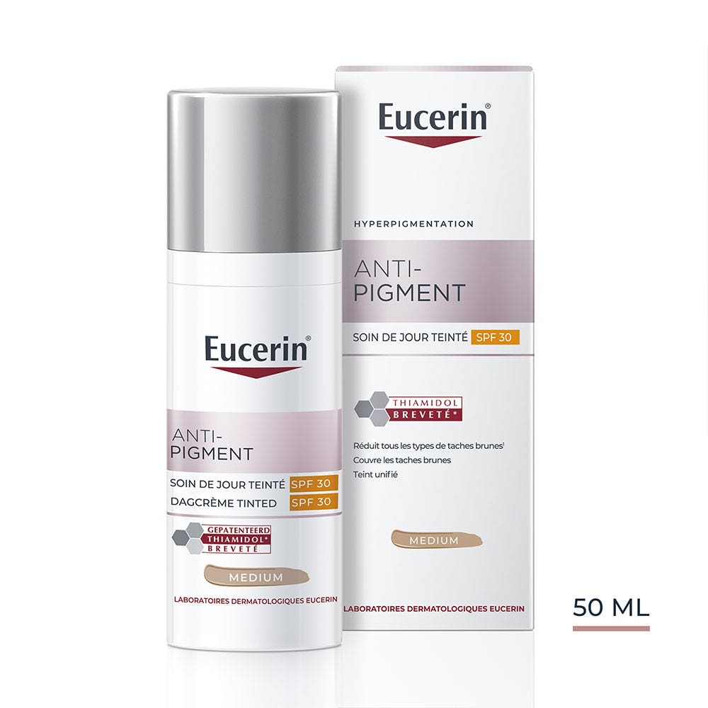 Eucerin Anti-Pigment Tratamiento de día de color medio SPF30 50 ml
