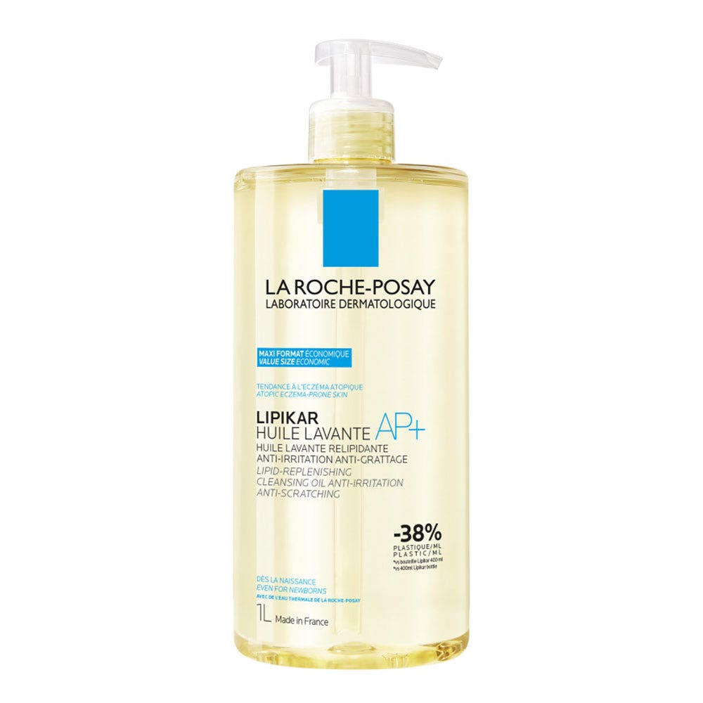 La Roche-Posay Lipikar AP+ aceite limpiador 1L