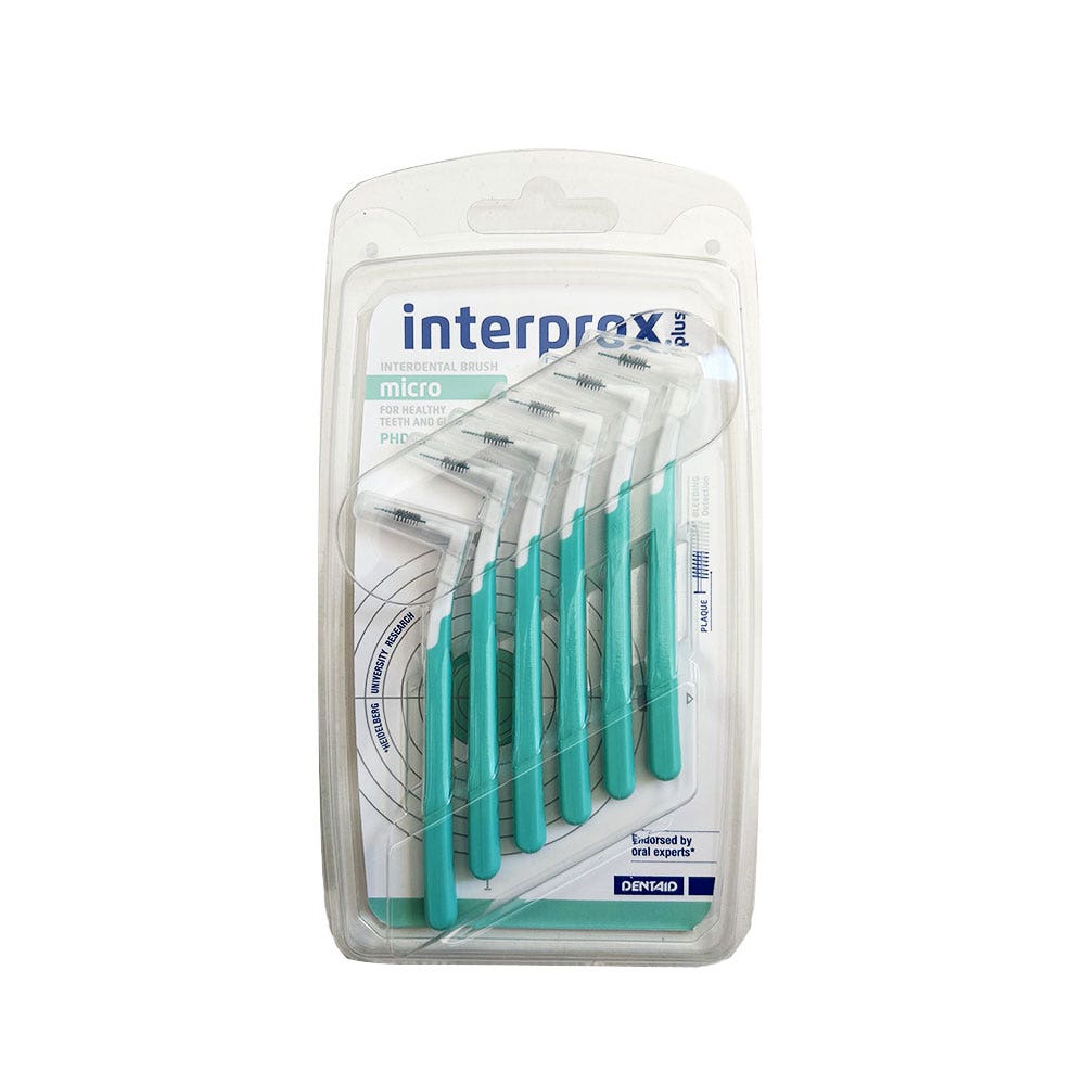 Interprox Micro Micro Plus cepillos interdentales 1,1mm x6