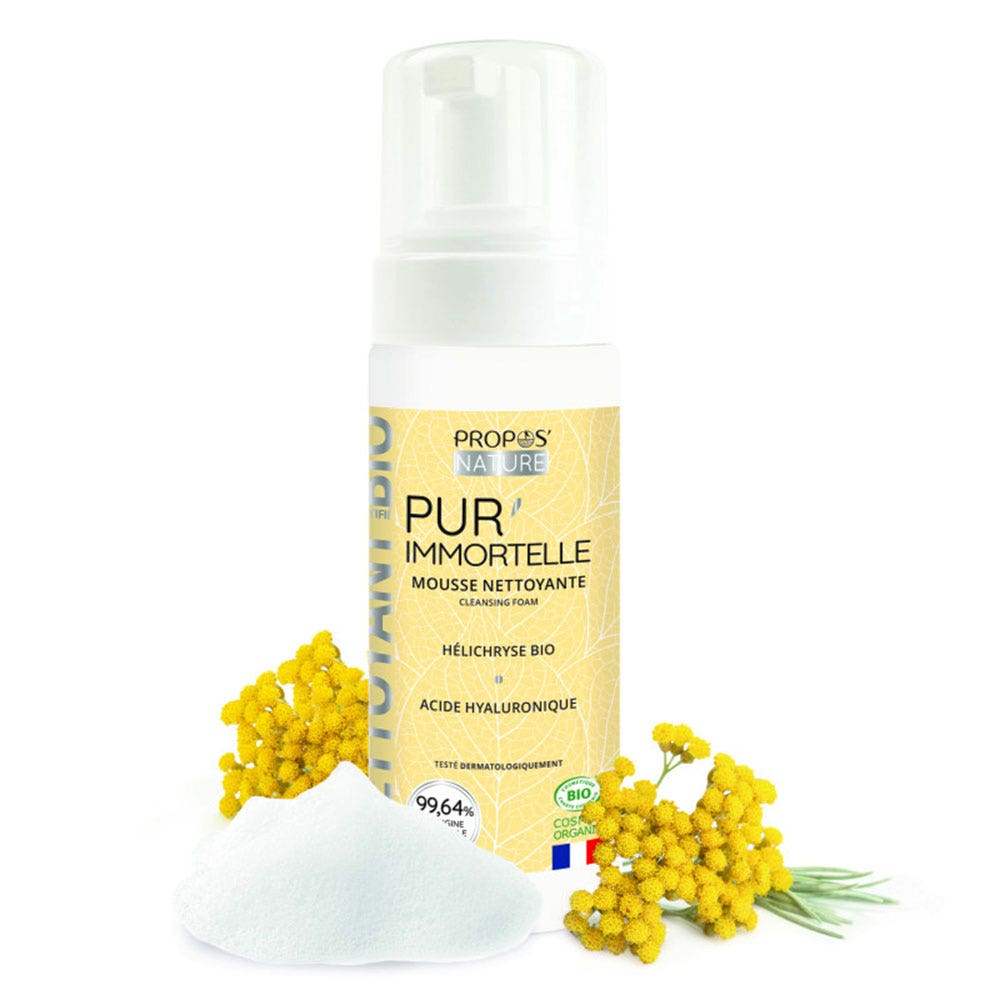 Propos'Nature Espuma limpiadora bio Pur'Immortelle 150 ml