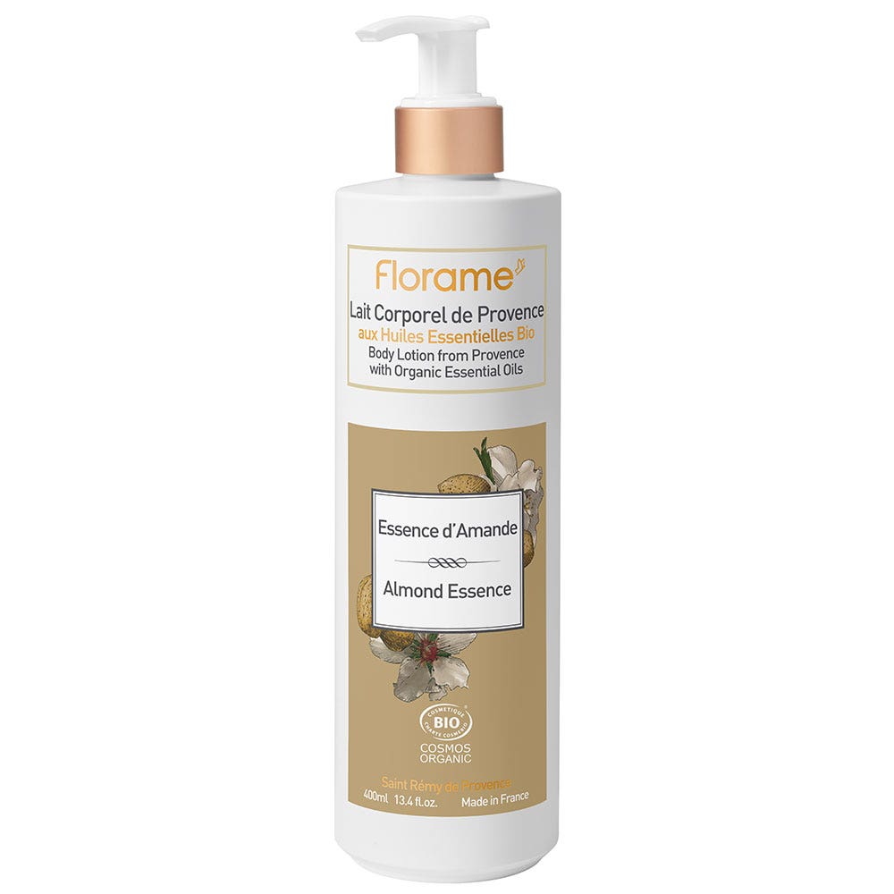 Florame Leche corporal de la Provenza con esencia de almendra bio 400ml