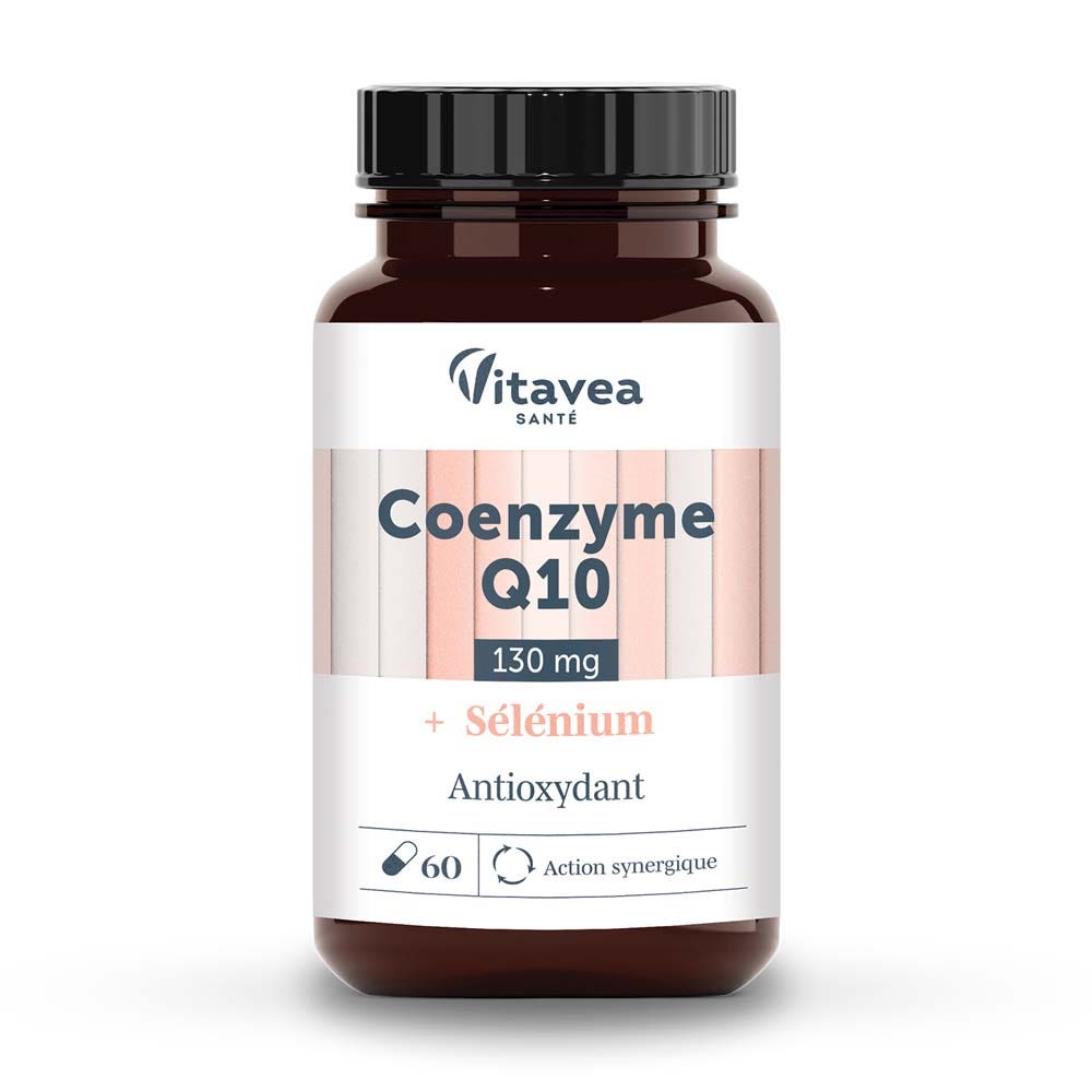 Vitavea Santé Nutri'sentiels Coenzima Q10 130 mg + selenio 60 cápsulas