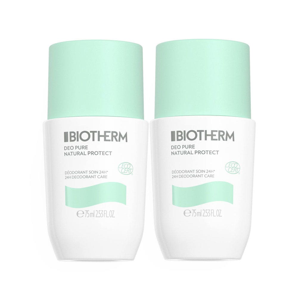 Biotherm Deo Pure Desodorante Natural Protect 24h 2 x 75 ml