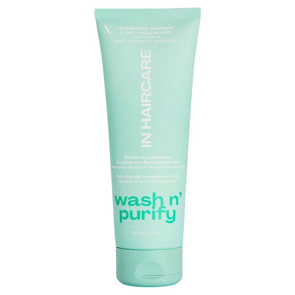 In Haircare Wash n' Purify Champú calmante y anticaspa 250 ml