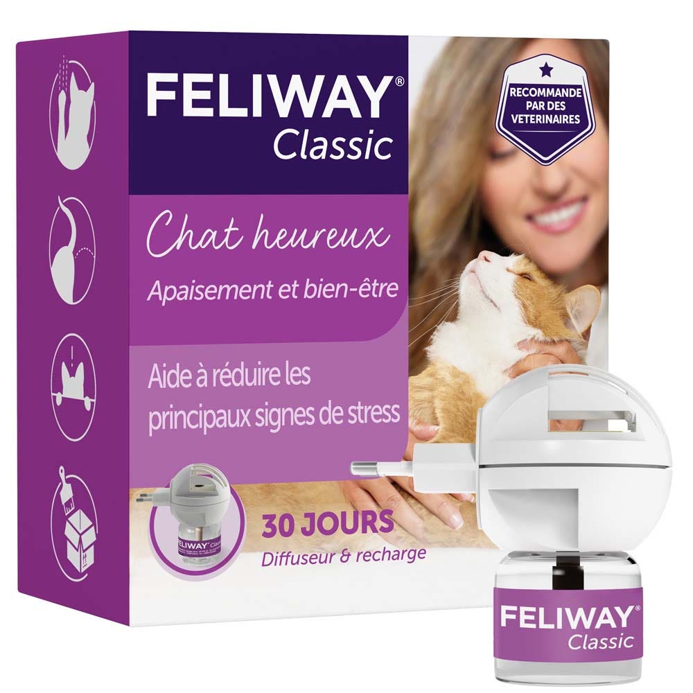 Feliway Classic Diffuseur antiestrés para gatos 48 ml