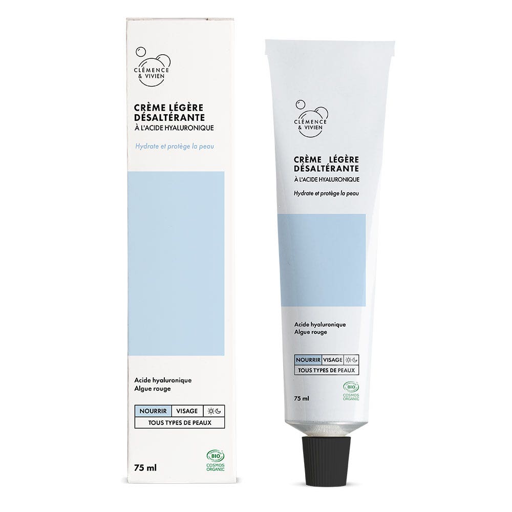 Clemence&Vivien Crema ligera desaltérante 75 ml