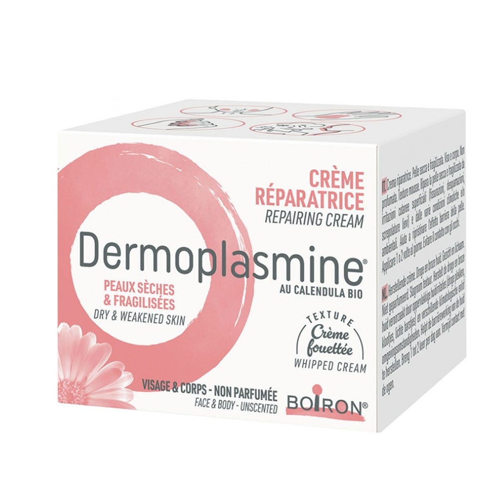 Boiron Dermoplasmine Espuma de Caléndula Piel seca y frágil 20g