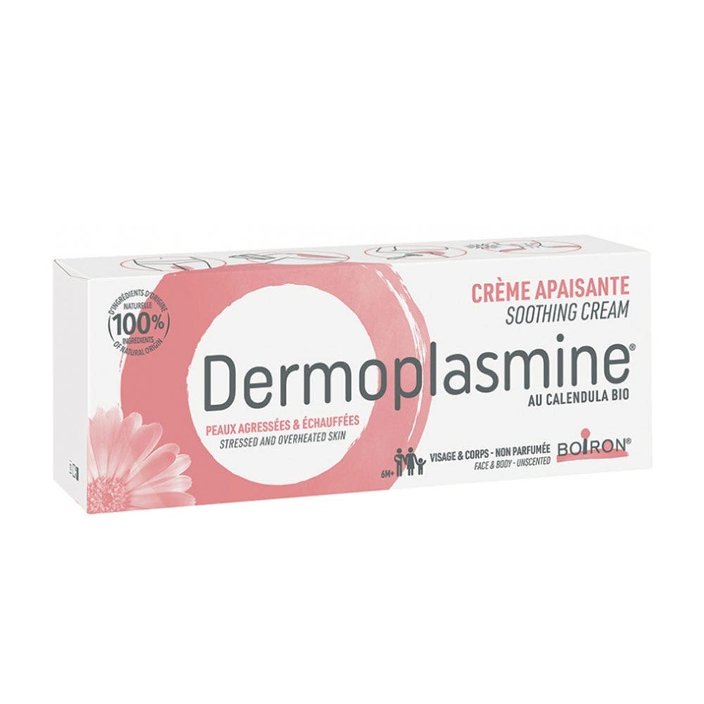 Boiron Dermoplasmine Cuidado de la caléndula Piel agredida e irritada 70g