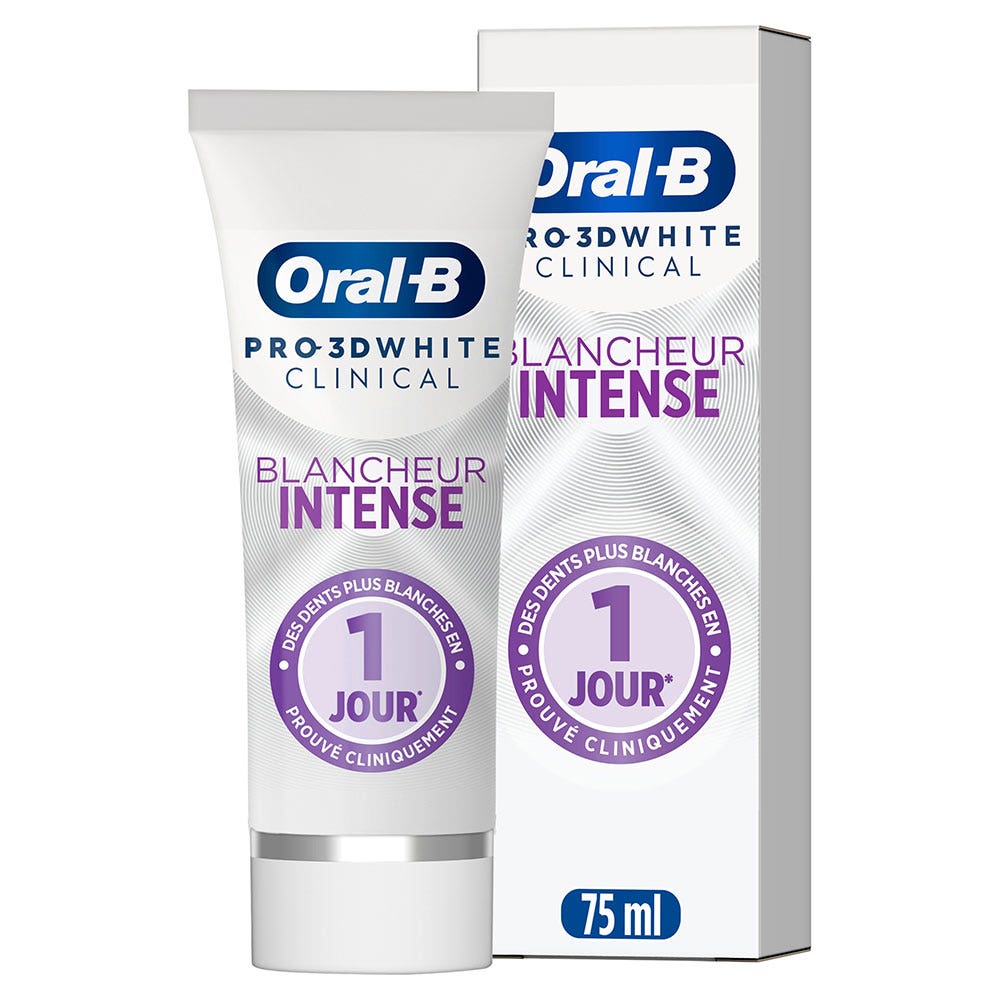 Oral-B Pro 3D White Clinical Pasta dentífrica Blanqueadora